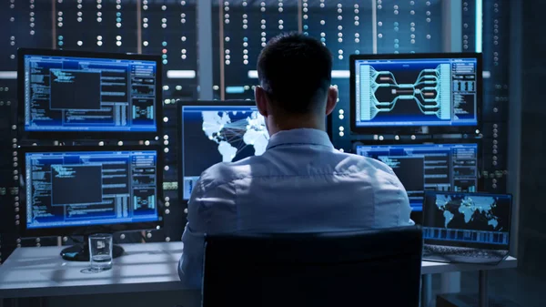 System Security Specialist Working at System Control Center. Roo